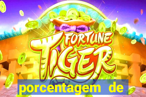 porcentagem de pagamento fortune tiger